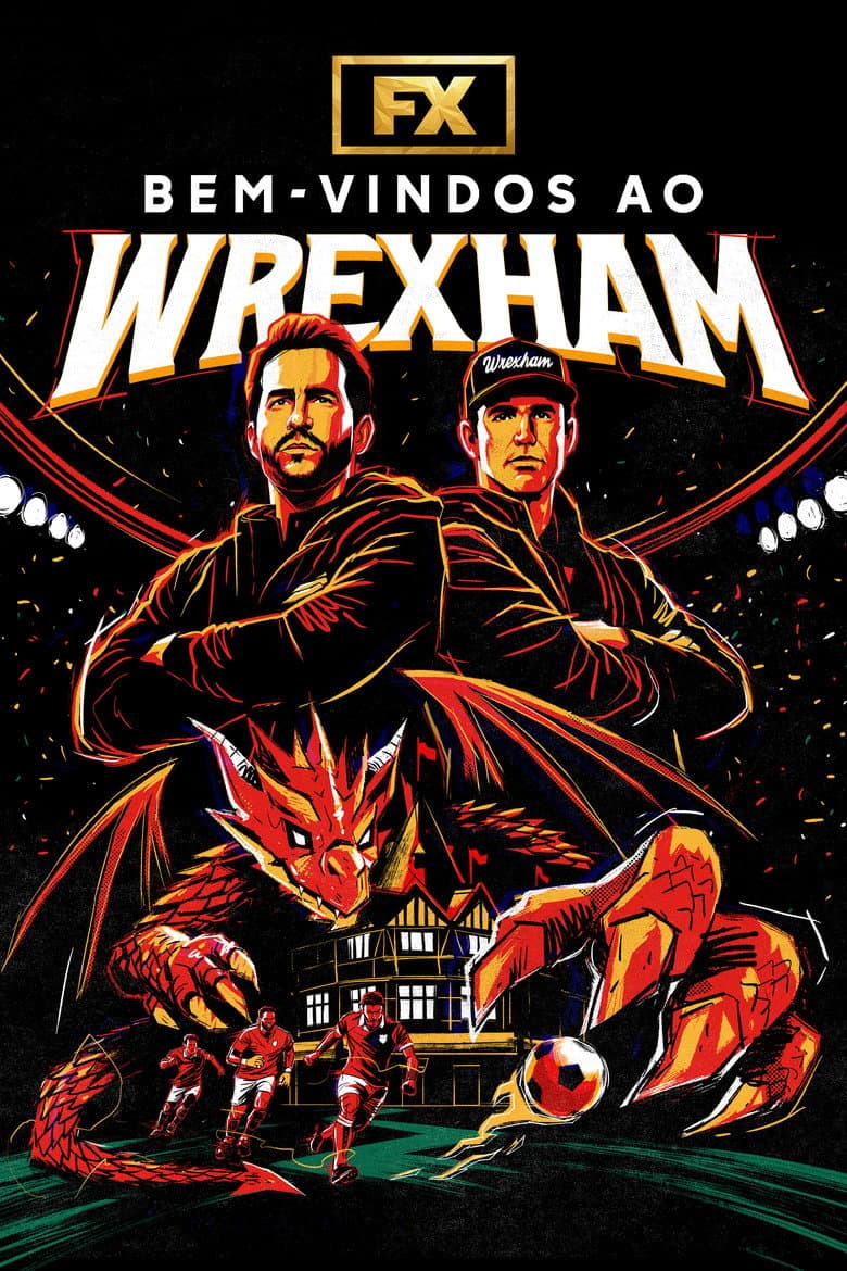 Capa de Bem-vindos ao Wrexham
