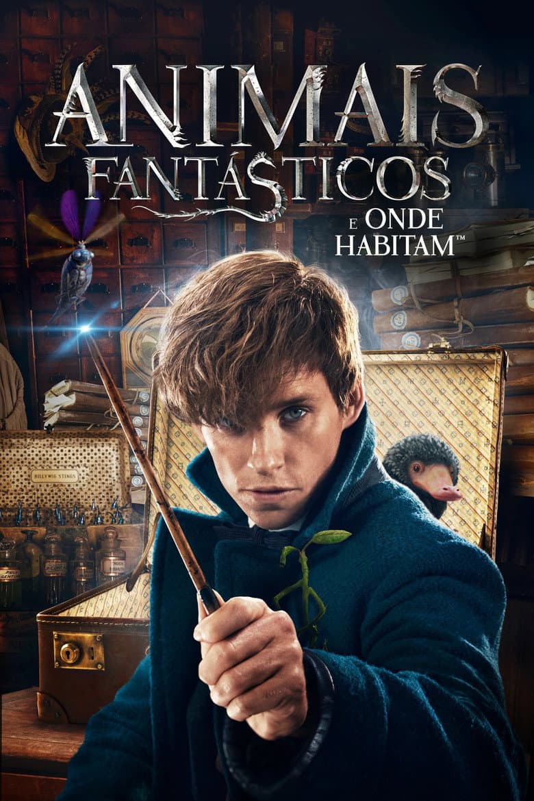 Capa de Animais Fantásticos e Onde Habitam