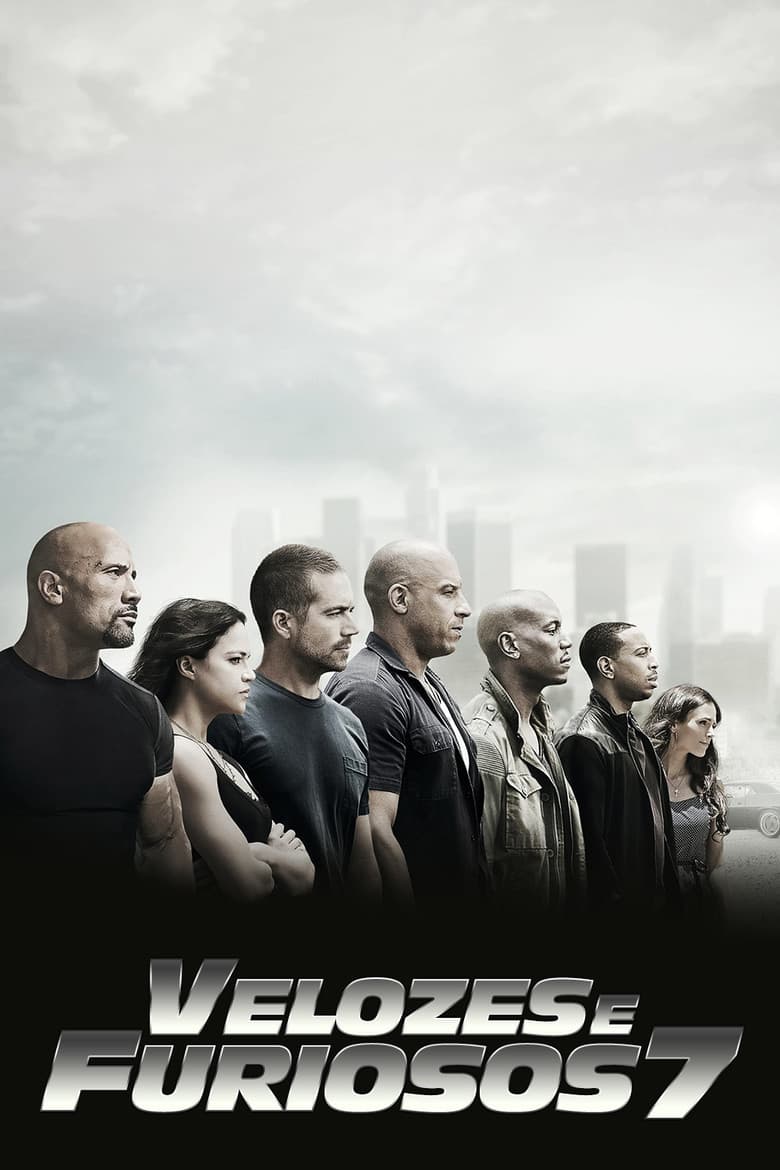 Capa de Velozes & Furiosos 7