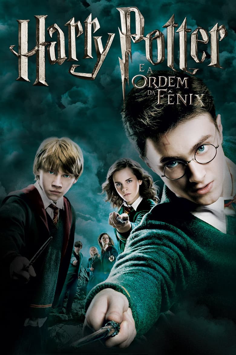 Capa de Harry Potter e a Ordem da Fênix