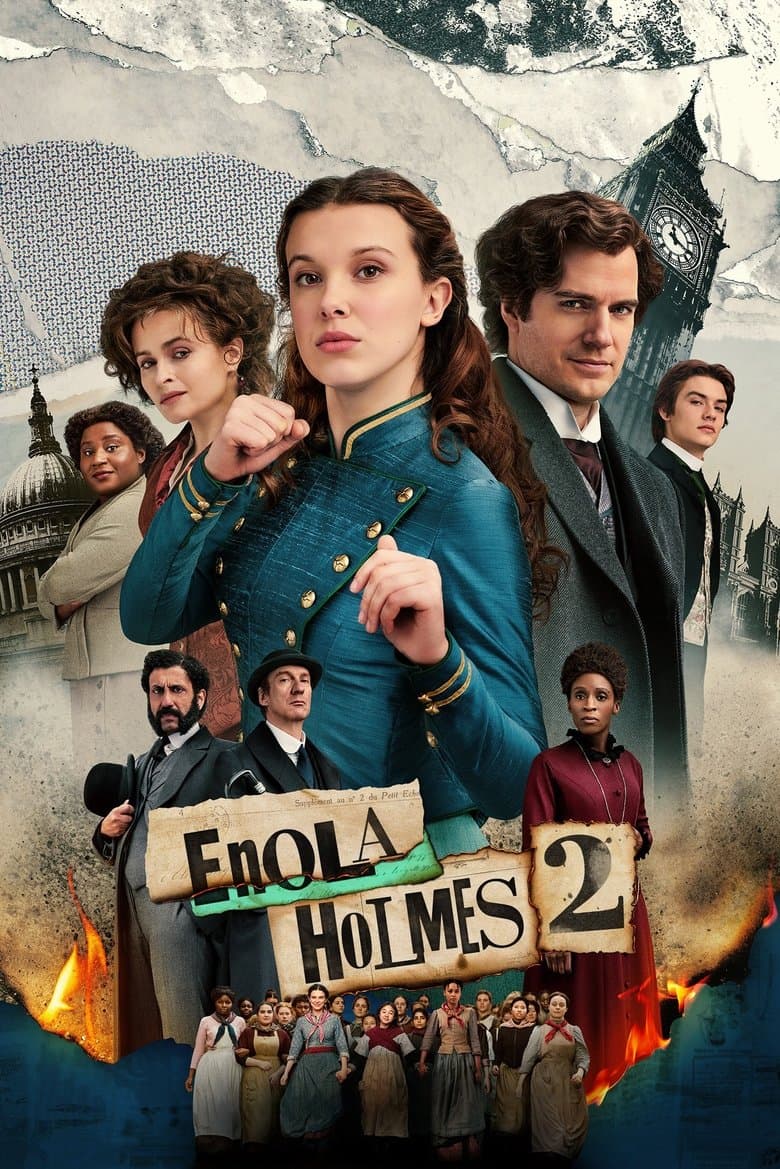 Capa de Enola Holmes 2
