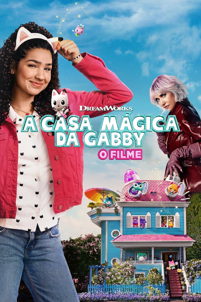 Capa de A Casa Mágica da Gabby: O Filme