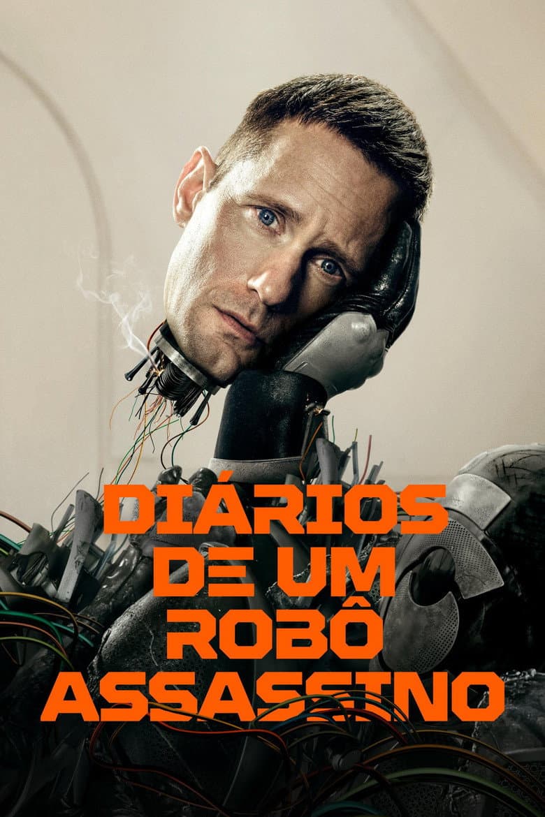 Capa de Diários de um Robô-Assassino
