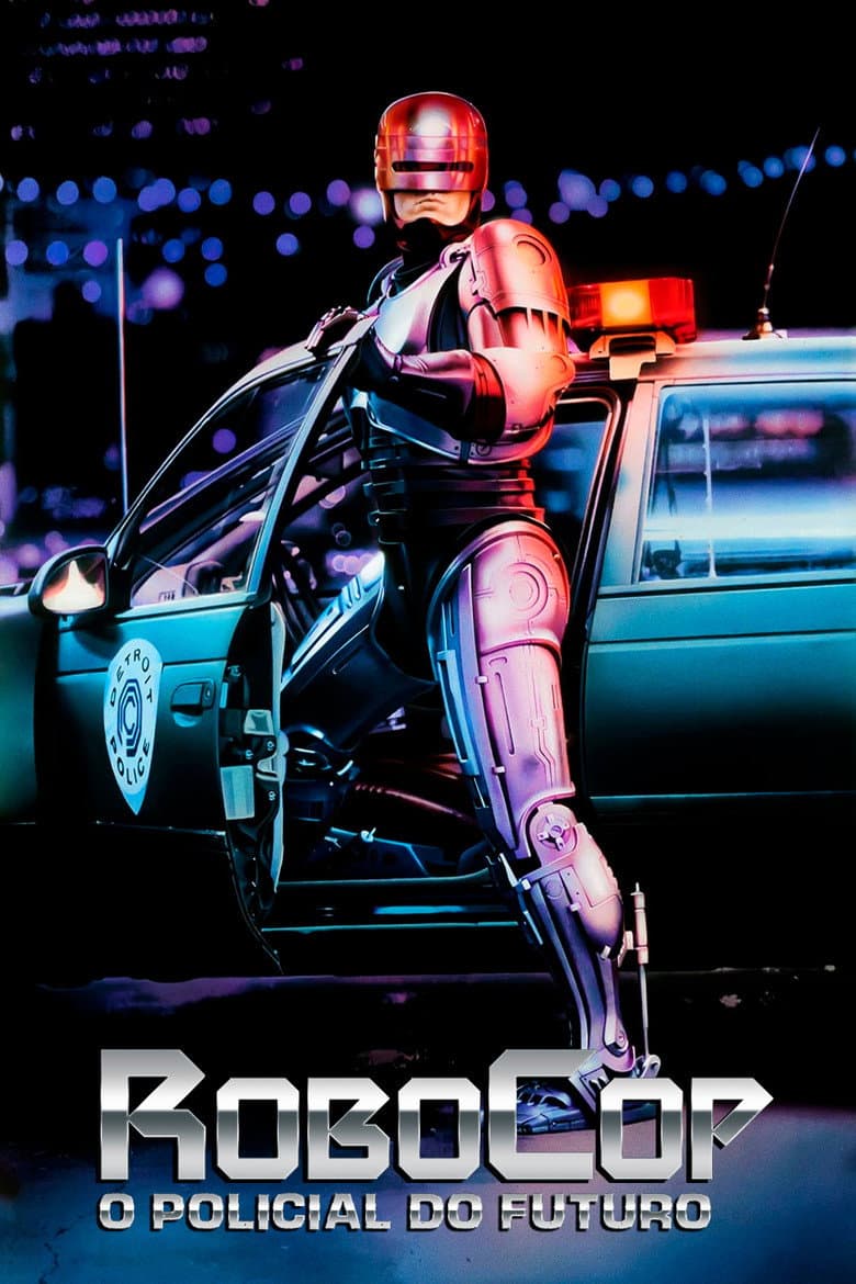 Capa de RoboCop - O Policial do Futuro