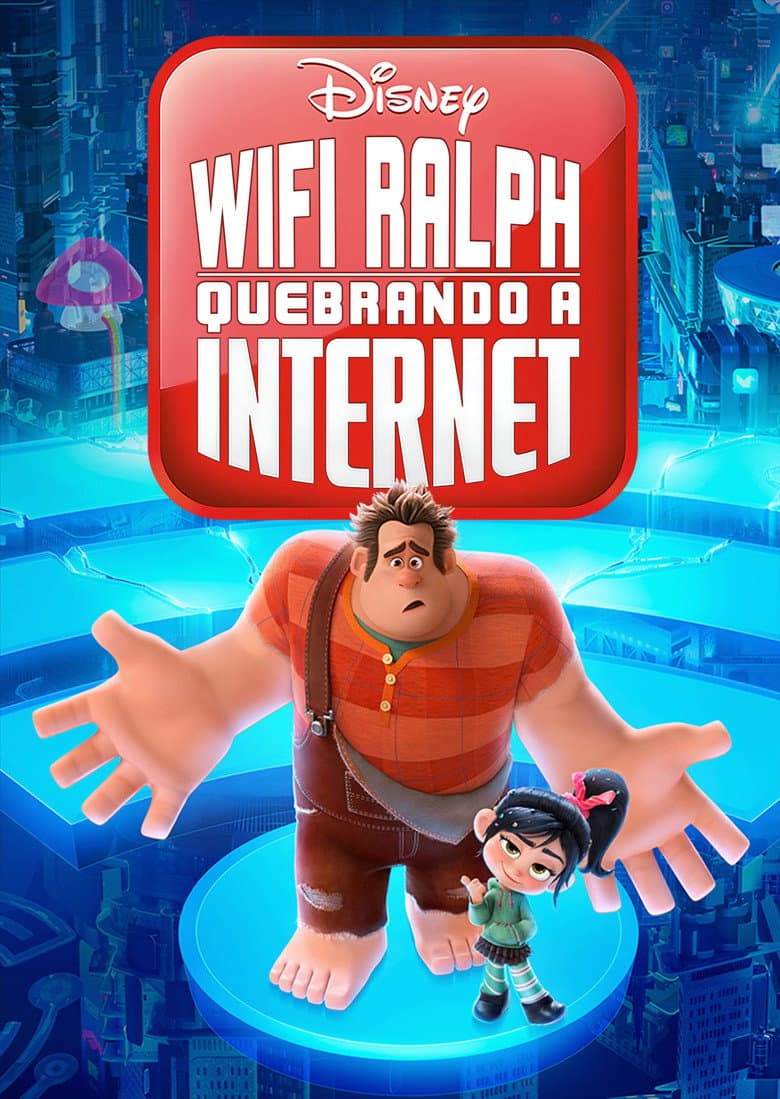 Capa de WiFi Ralph: Quebrando a Internet