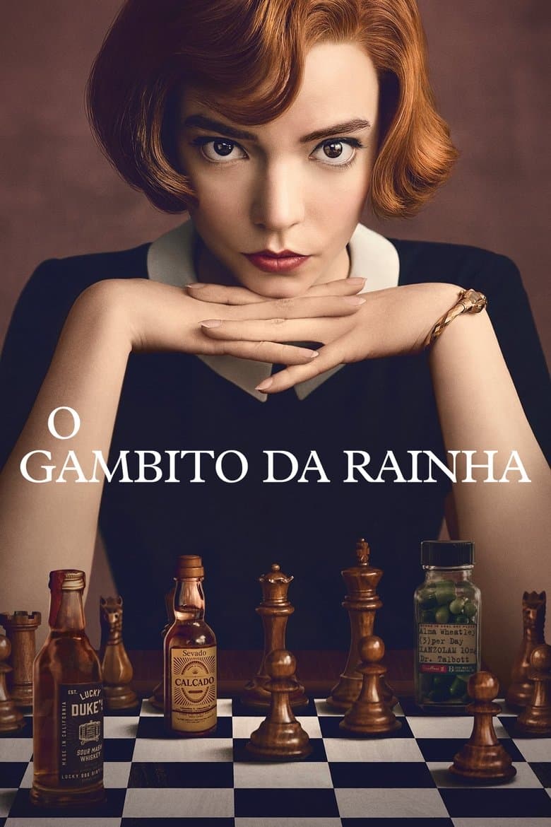Capa de O Gambito da Rainha