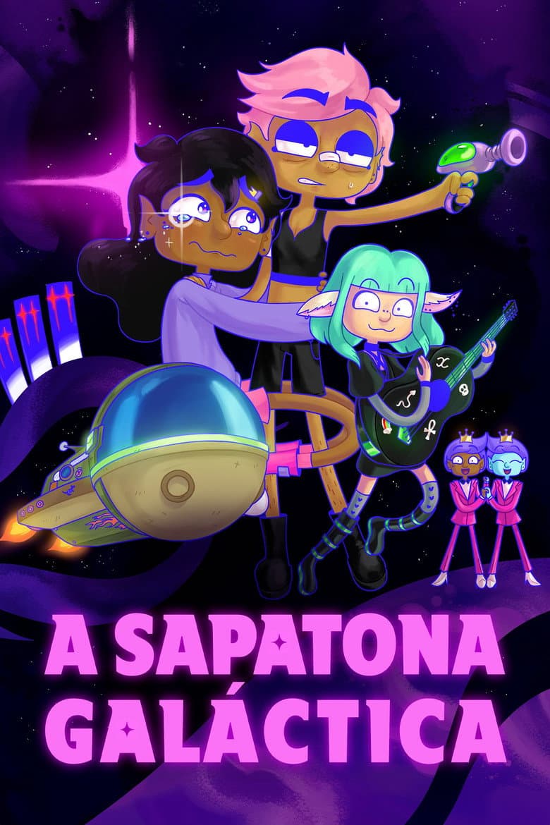 Capa de A Sapatona Galáctica