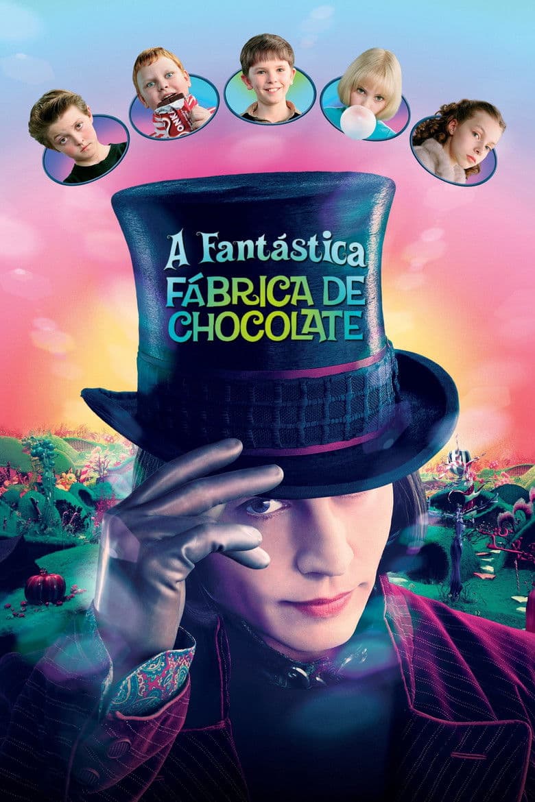 Capa de A Fantástica Fábrica de Chocolate