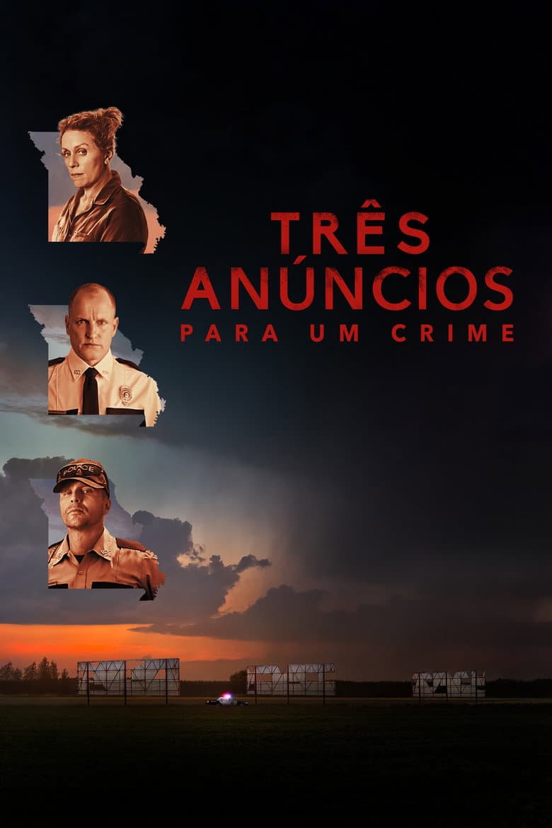 Capa de Três Anúncios Para Um Crime