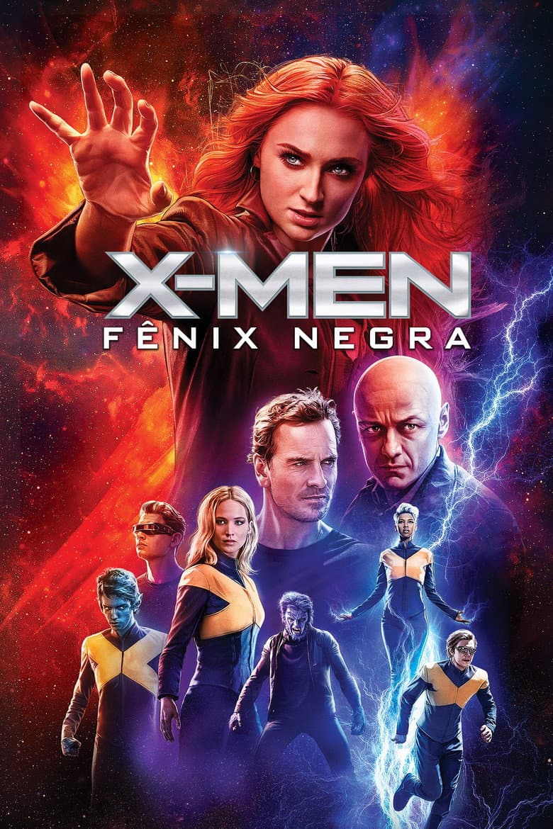 Capa de X-Men: Fênix Negra