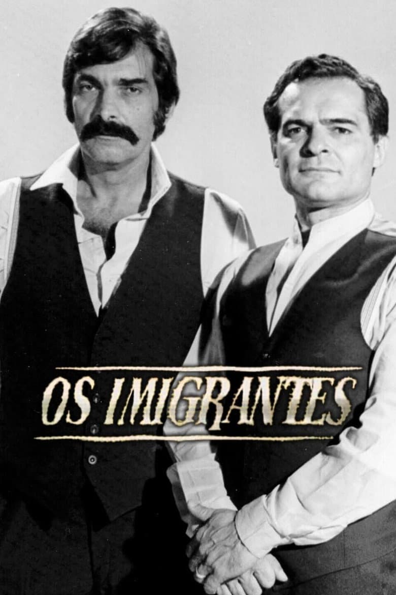Capa de Os Imigrantes