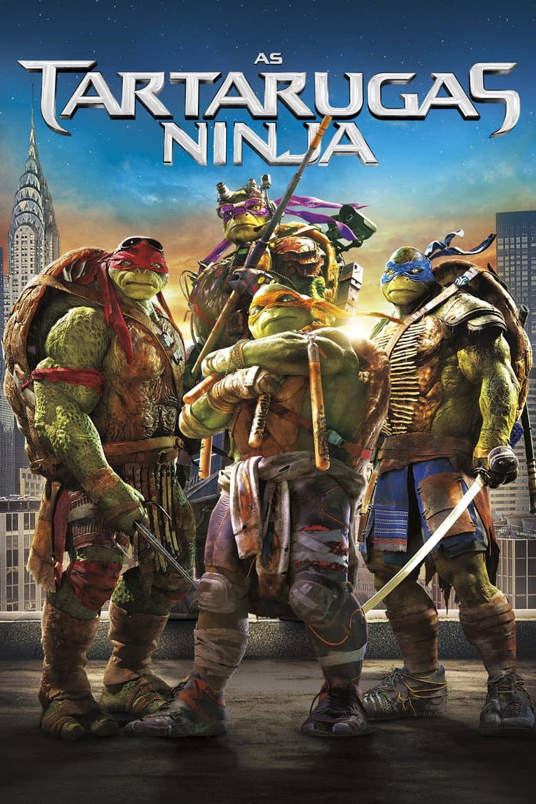 Capa de As Tartarugas Ninja