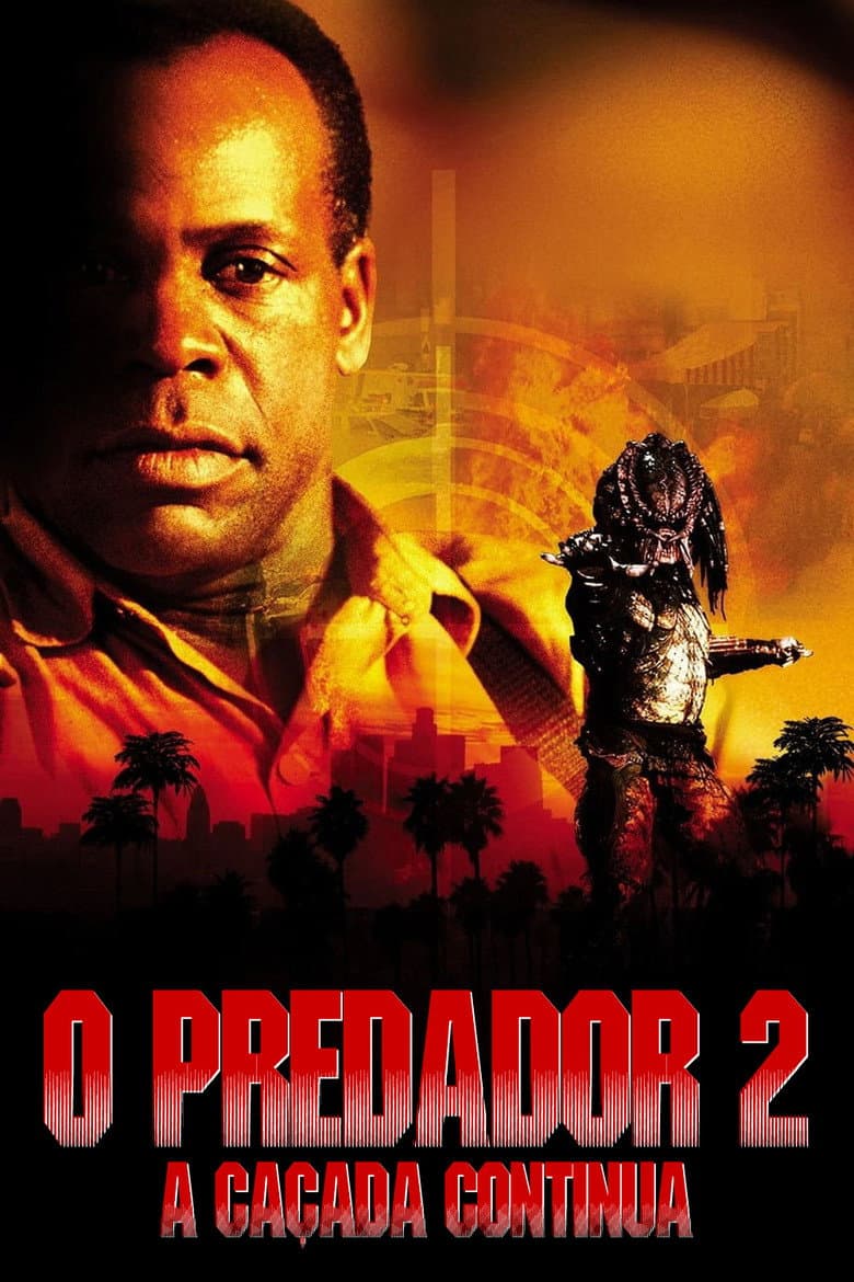 Capa de O Predador 2: A Caçada Continua