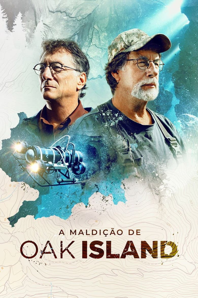 Capa de A Maldição de Oak Island