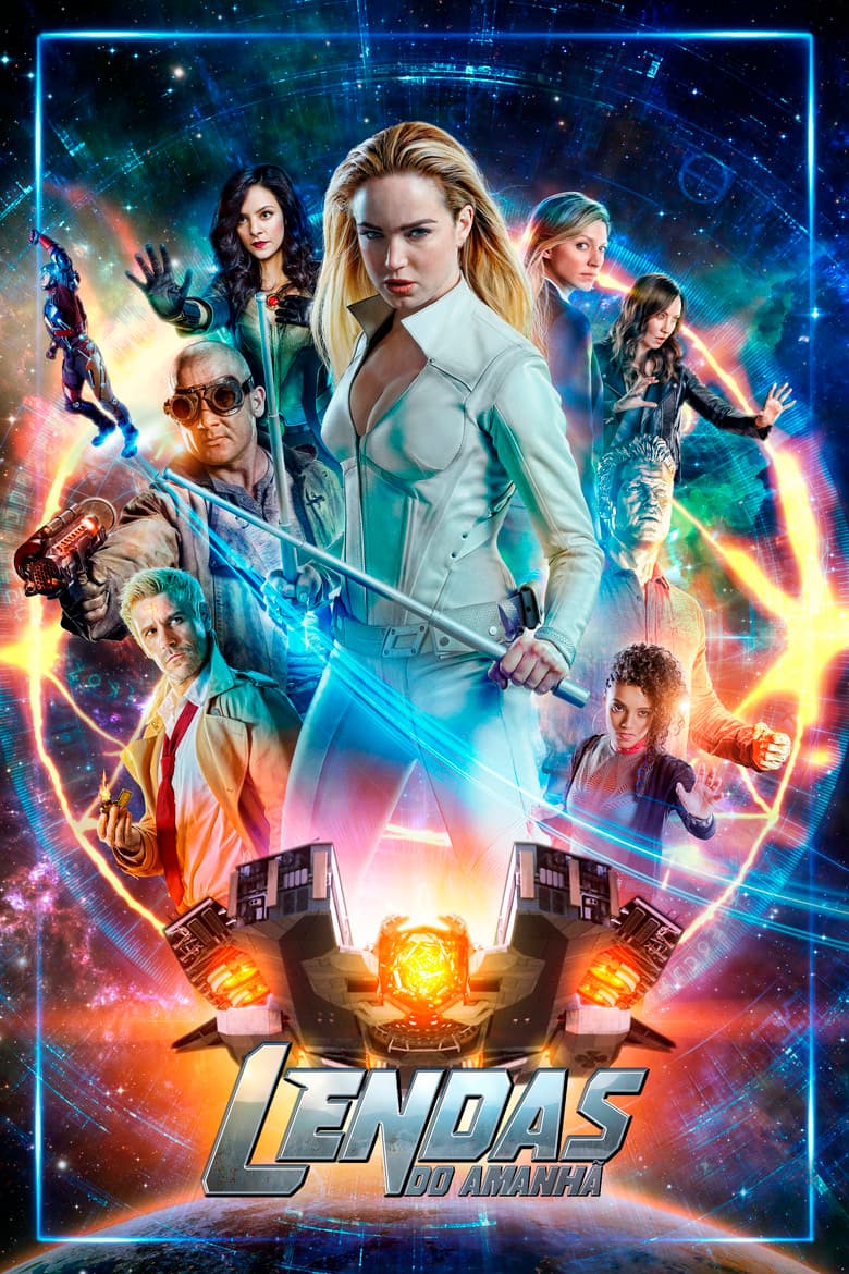 Capa de Lendas do Amanhã