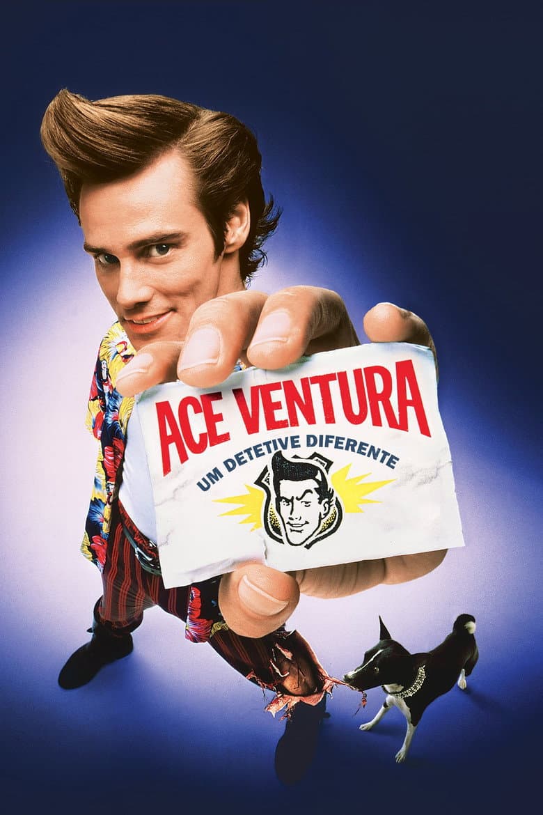 Capa de Ace Ventura: Um Detetive Diferente