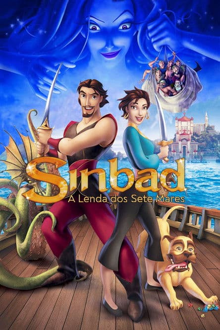 Capa de Sinbad - A Lenda dos Sete Mares