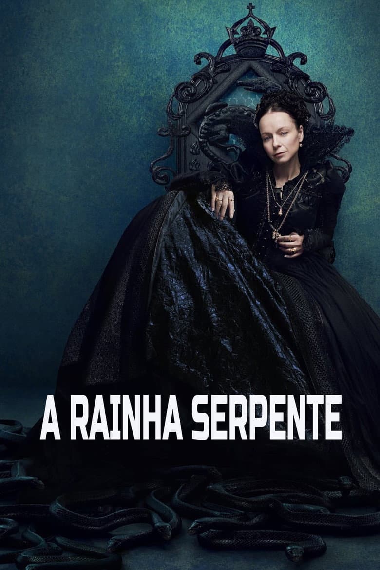 Capa de A Rainha Serpente