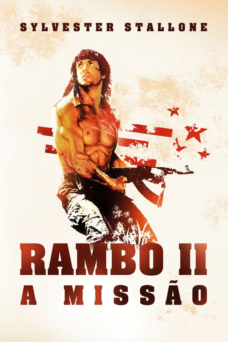 Capa de Rambo II - A Missão