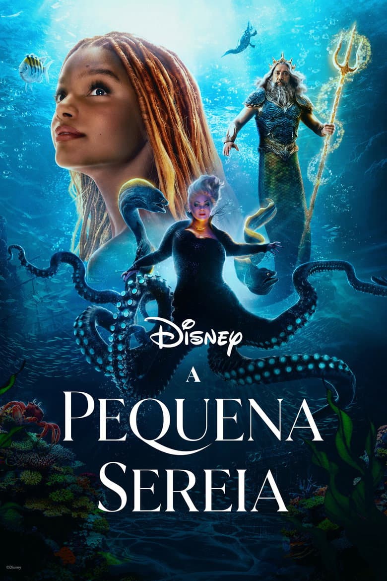 Capa de A Pequena Sereia
