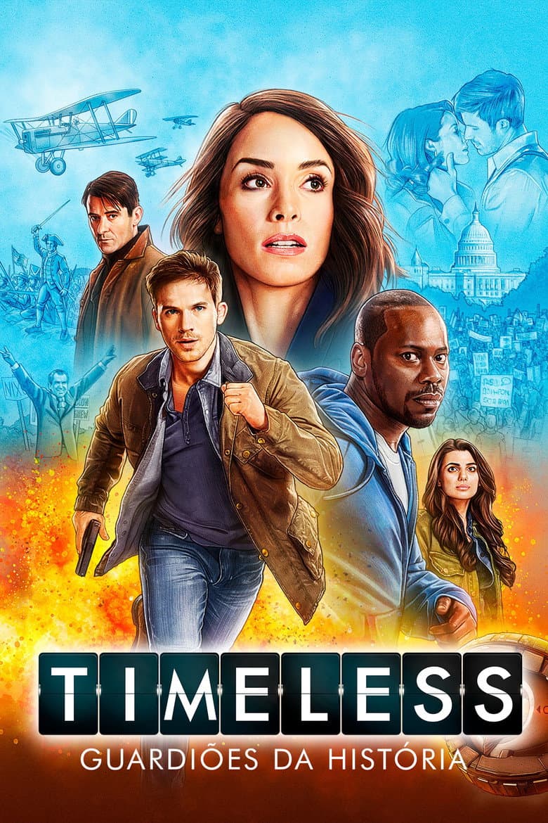 Capa de Timeless: Guardiões da História