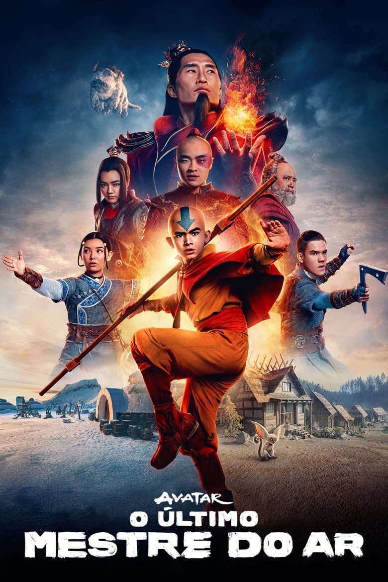 Capa de Avatar: O Último Mestre do Ar