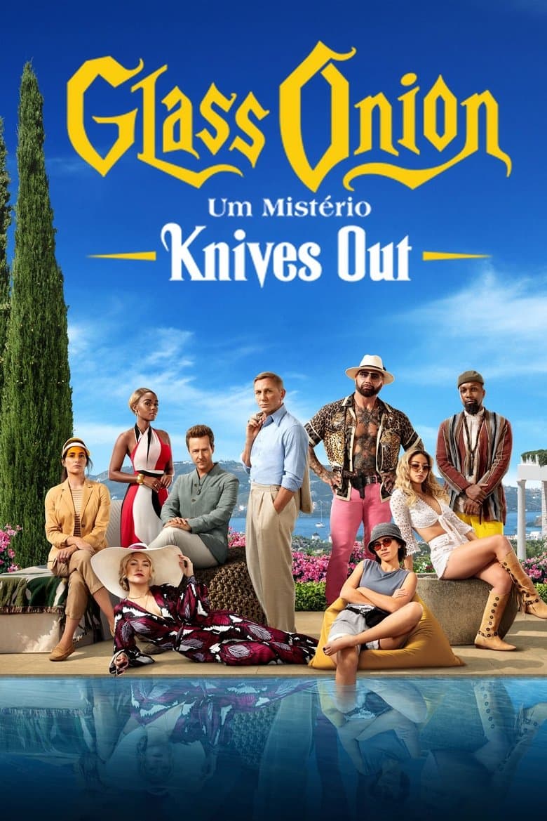 Capa de Glass Onion: Um Mistério Knives Out