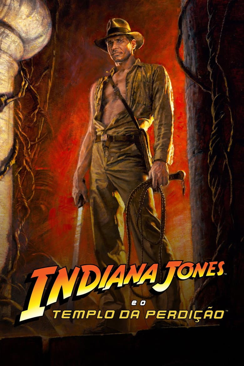 Capa de Indiana Jones e o Templo da Perdição