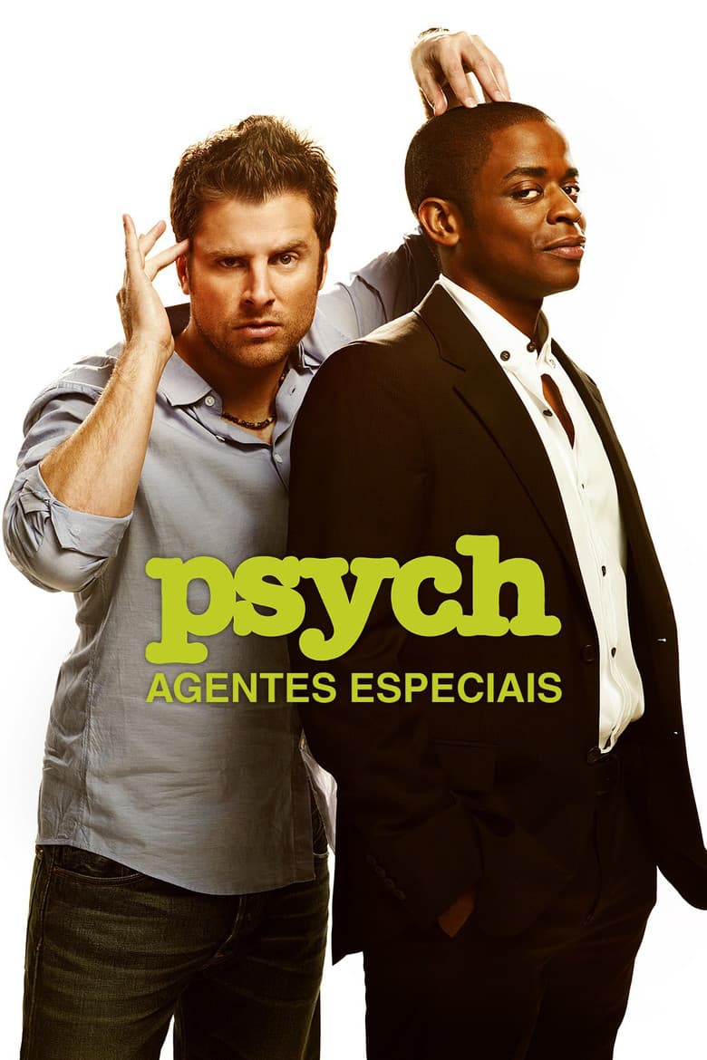 Capa de Psych: Agentes Especiais