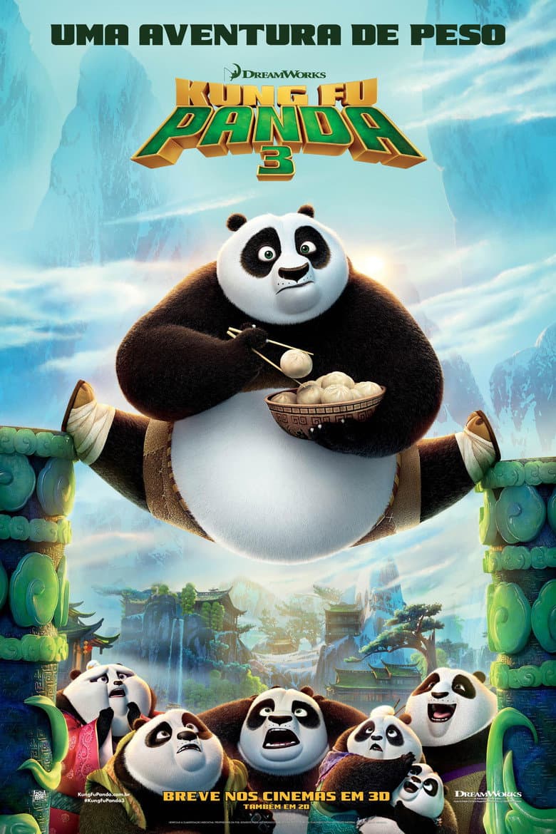 Capa de Kung Fu Panda 3